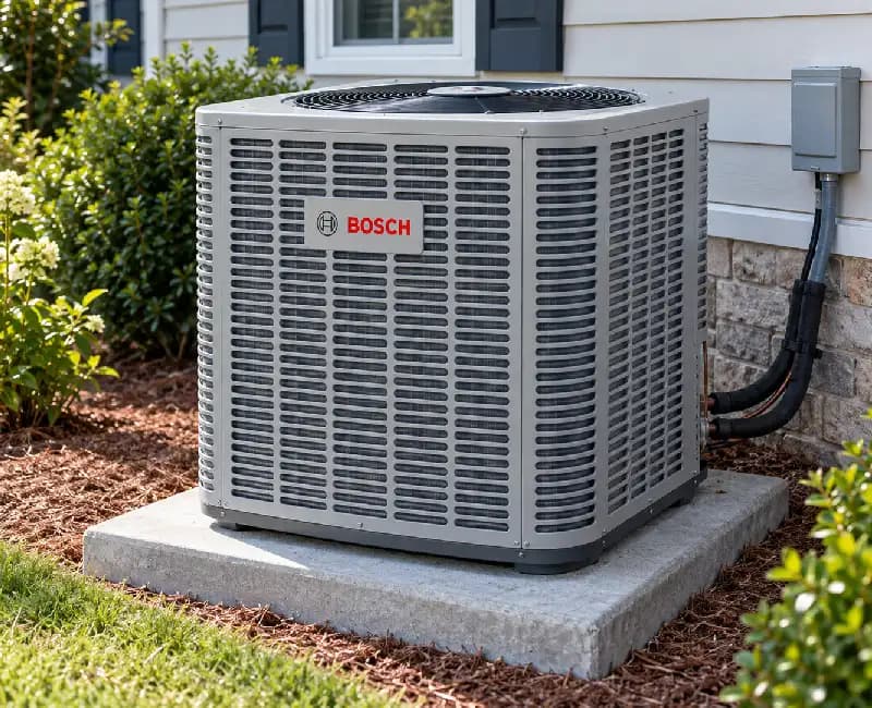 Trane outdoor heating and cooling equipment